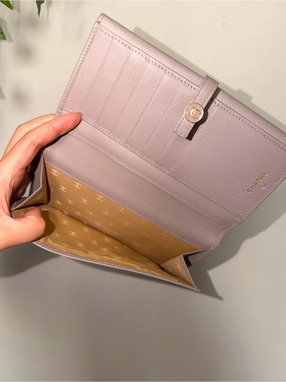 CHANEL crossbody wallet